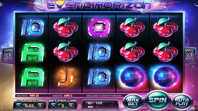 Игровой интерфейс Event Horizon 3