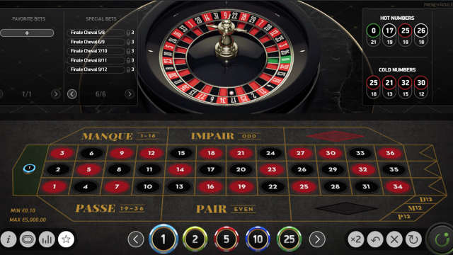 Бонусная игра French Roulette 9