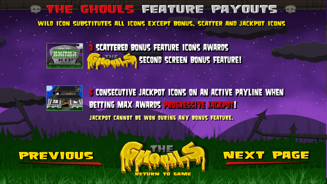 Игровой интерфейс The Ghouls 6