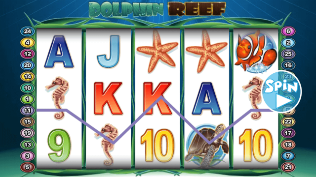 Бонусная игра Dolphin Reef 9